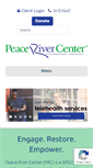 Mobile Screenshot of peacerivercenter.org